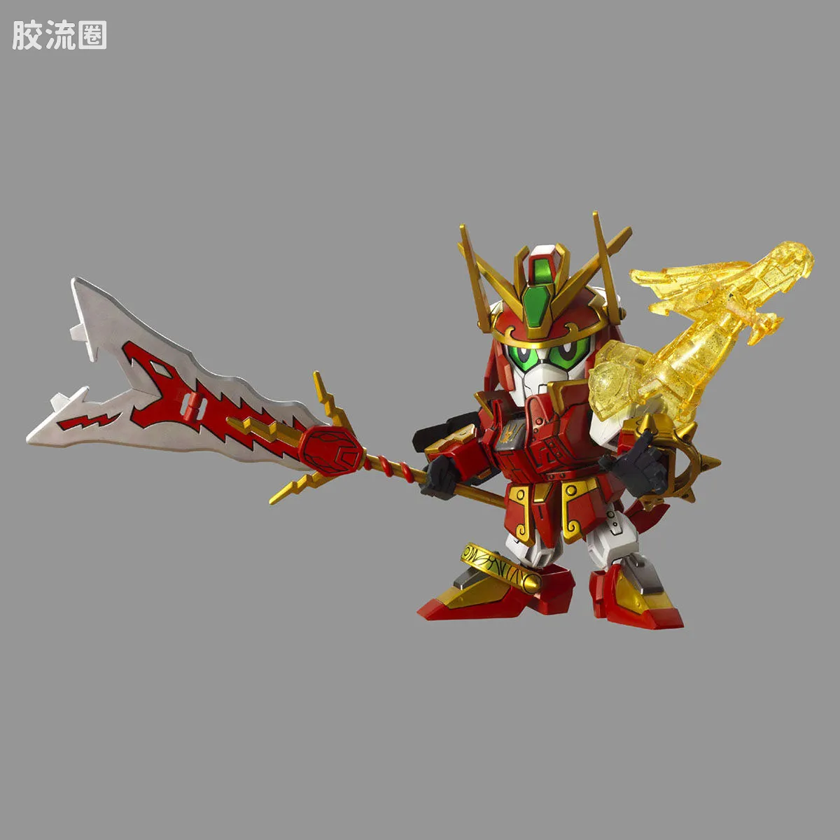 SD高达BB战士 套装版 五夸将高达·龙辉宝套装 - 图片