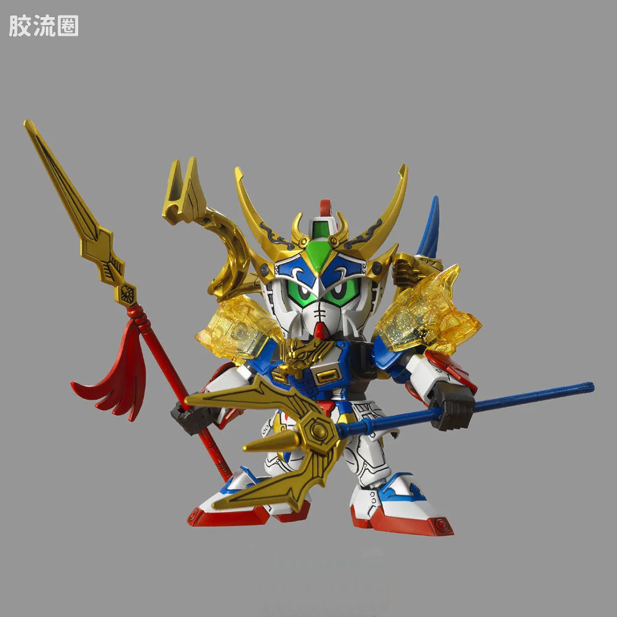 SD高达BB战士 套装版 五夸将高达·龙辉宝套装 - 图片