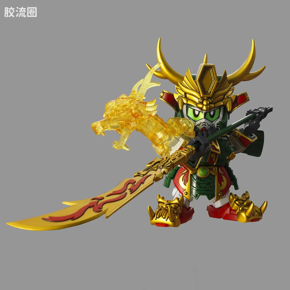 SD高达BB战士 套装版 五夸将高达·龙辉宝套装 - 图片