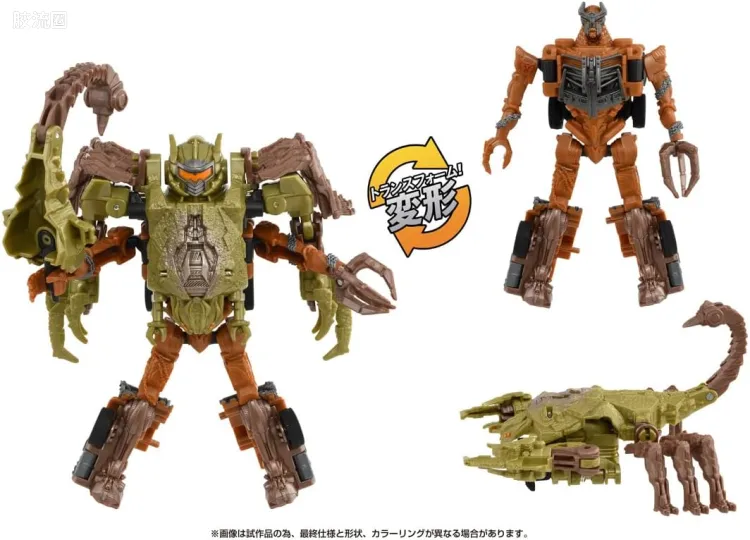 变形金刚7 野兽觉醒 日版 觉醒变形装甲套装 BCAS-04 天灾＆毒蝎
