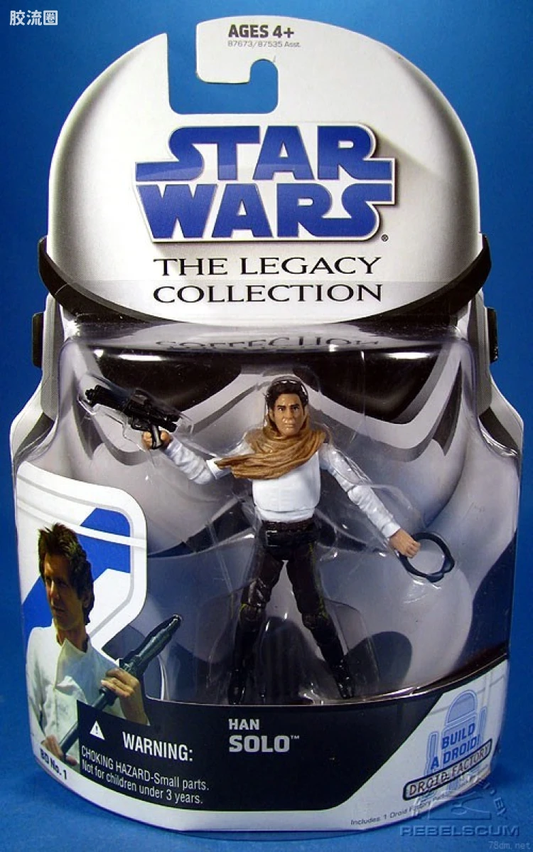 星球大战 THE LEGACY COLLECTION 2008-2009 基础人偶系列 BD 01: Han Solo (Sandstorm)