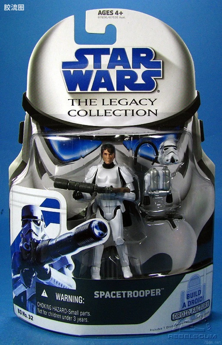 星球大战 THE LEGACY COLLECTION 2009-2010基础人偶系列 BD03: Spacetrooper