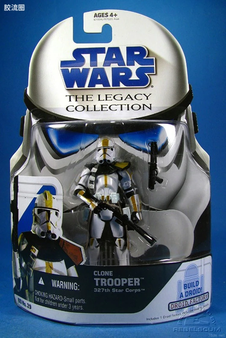 星球大战 THE LEGACY COLLECTION 第4代系列 BD 29: Clone Trooper (327th Star Corps)