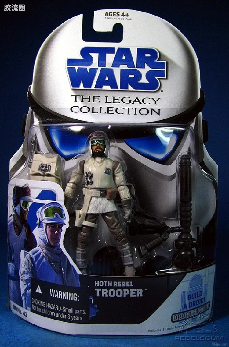 星球大战 THE LEGACY COLLECTION 第6代系列 帝国反击战 BD 42: Hoth Rebel Soldier