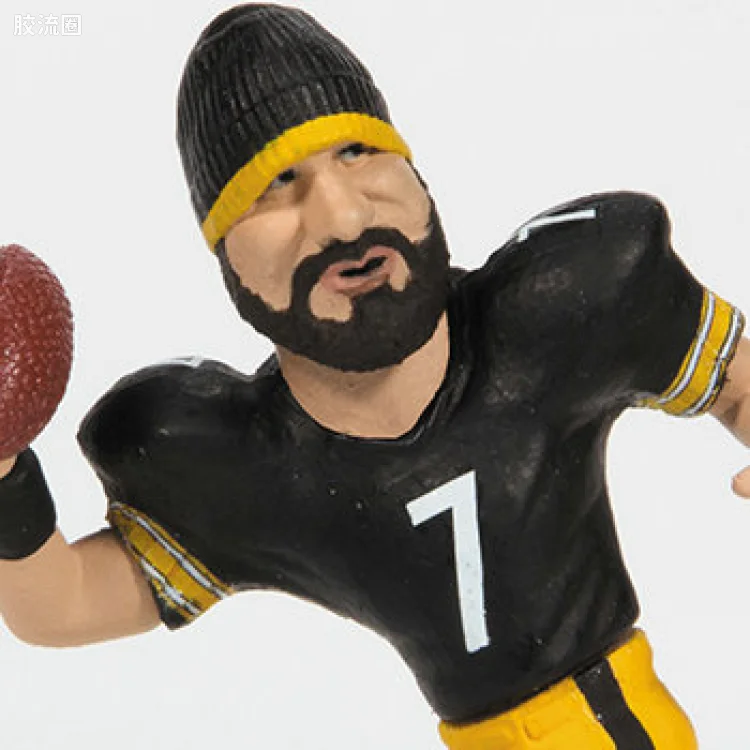 麦克法兰NFL美式足球系列玩具 Small Pros Series 3 BEN ROETHLISBERGER