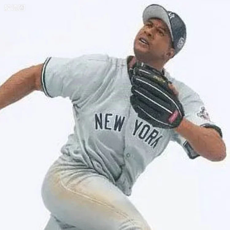 麦克法兰MLB棒球系列玩具 第7代 BERNIE WILLIAMS