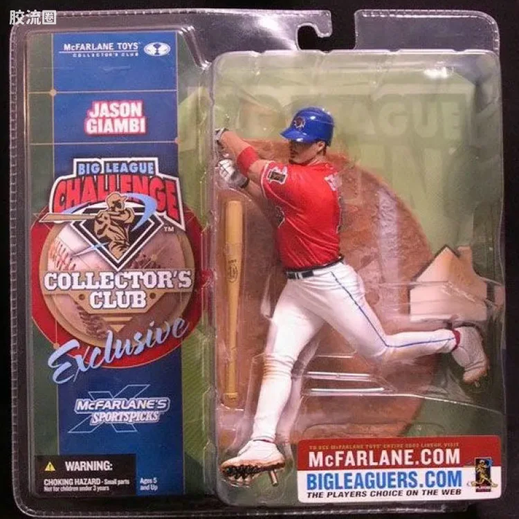 麦克法兰MLB棒球系列玩具 特别版 BIG LEAGUE CHALLENGE: JASON GIAMBI
