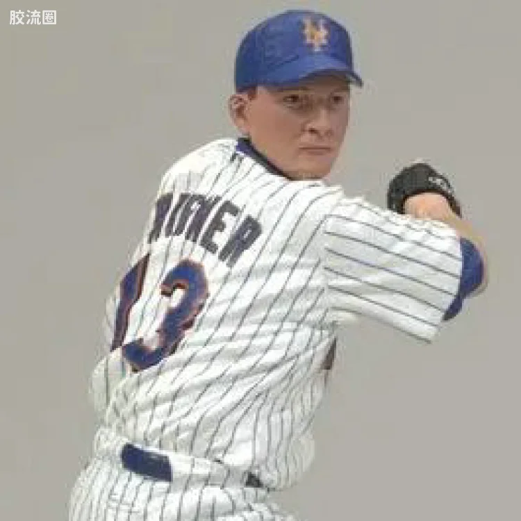 麦克法兰MLB棒球系列玩具 第17代 BILLY WAGNER (Mets)
