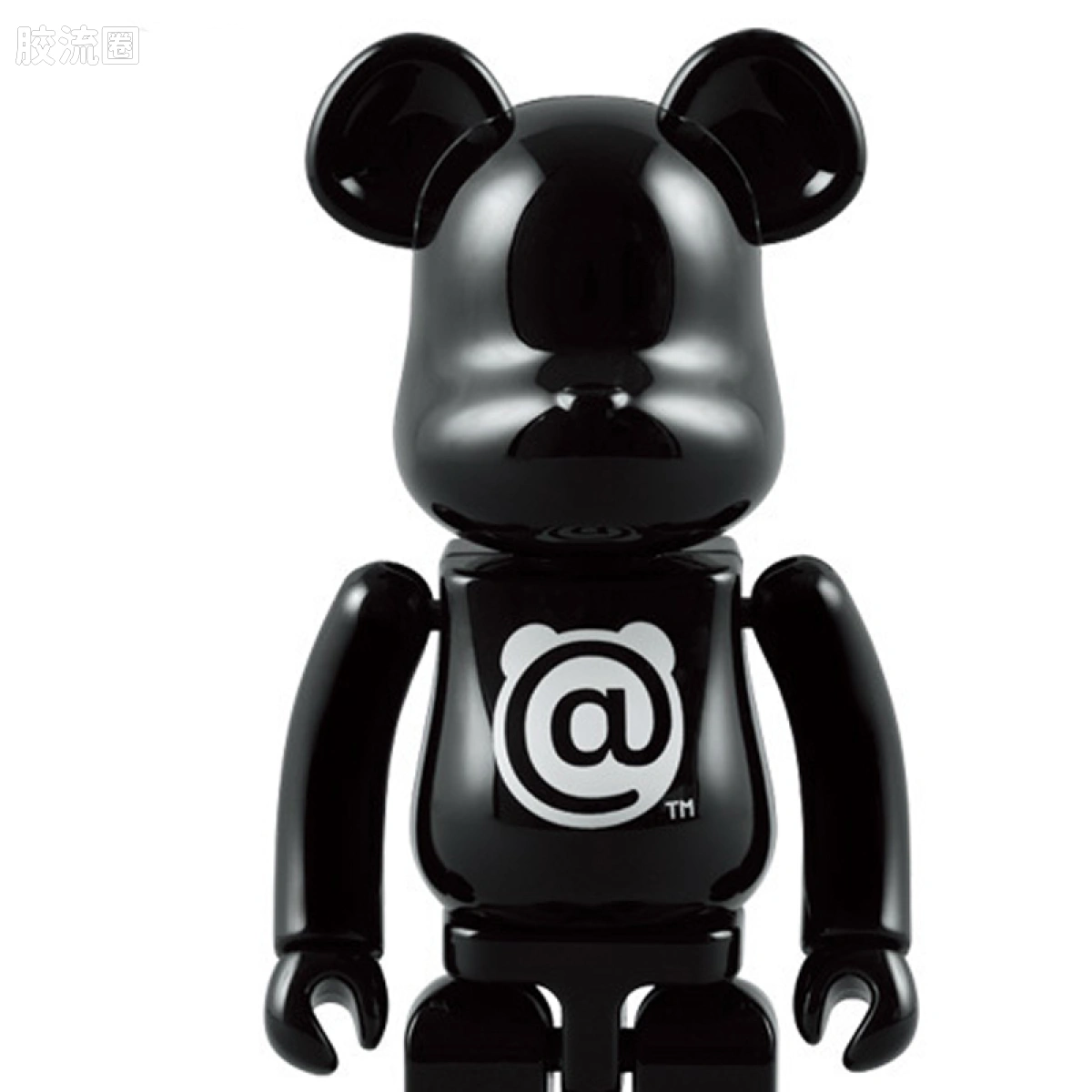 Project BM!皮偶系列玩具 超合金 BE＠RBRICK BLACK Ver.（200％SIZE）