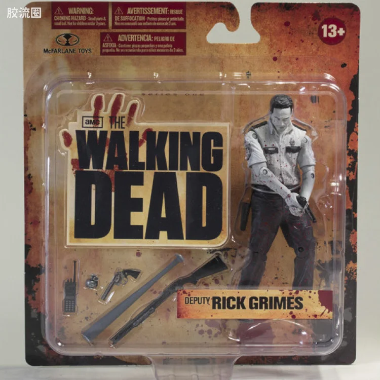 麦克法兰电影与连续剧系列 特别版 BLOODY B&W DEPUTY RICK GRIMES