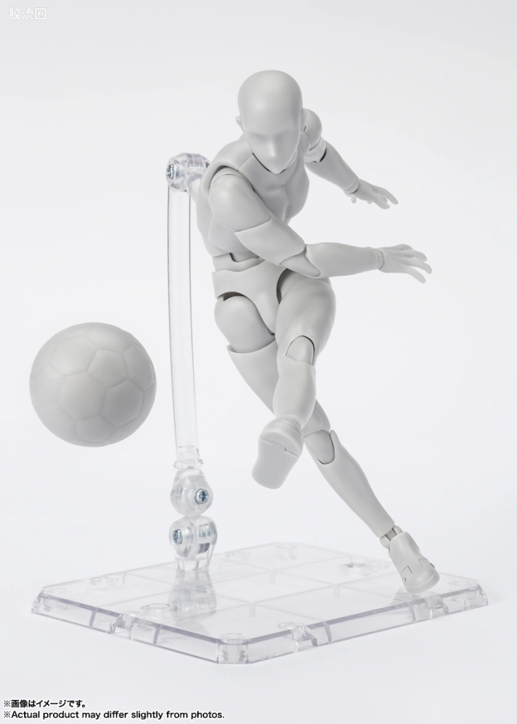 SHF 素体君&素体酱 素体君 -运动-版 DX套装(灰色Ver.) - 图片