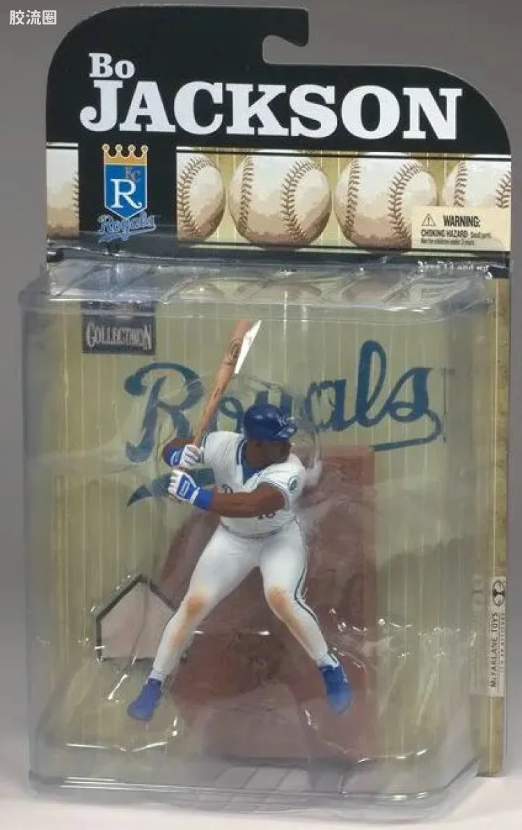麦克法兰MLB棒球系列玩具 COOPERSTOWN第6代 BO JACKSON