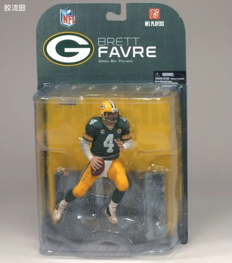 麦克法兰NFL美式足球系列玩具 第17代 BRETT FAVRE 5