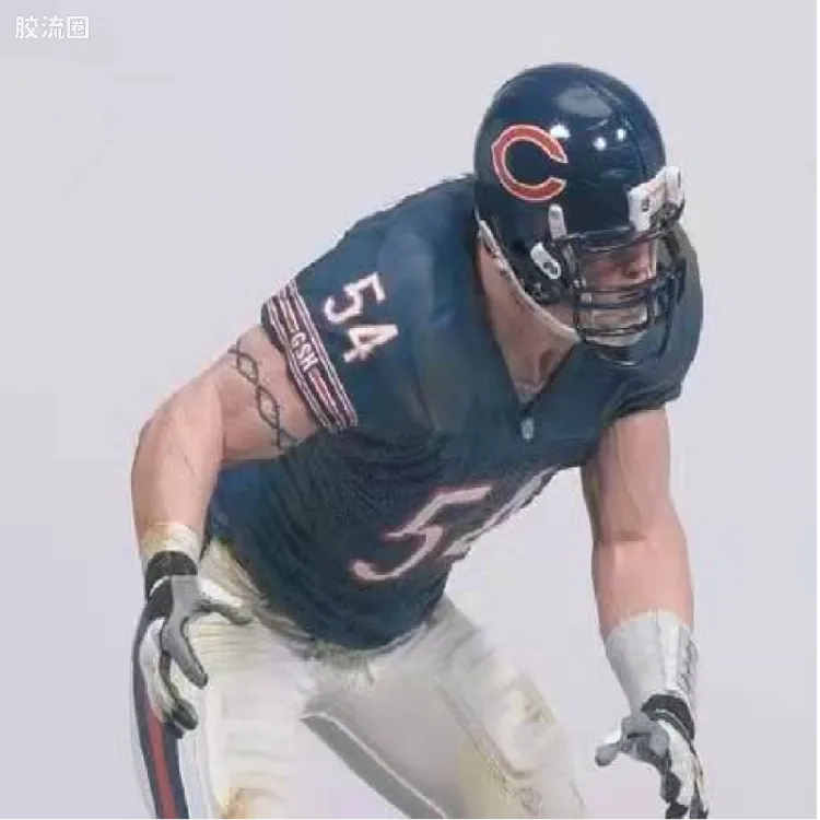 麦克法兰NFL美式足球系列玩具 第2代 BRIAN URLACHER