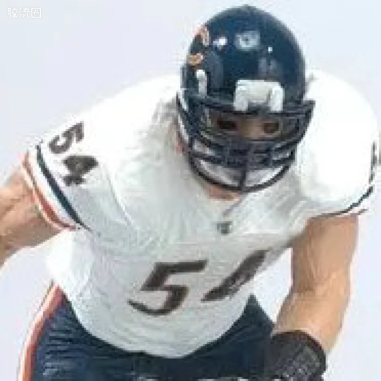 麦克法兰NFL美式足球系列玩具 3寸系列第4代 BRIAN URLACHER