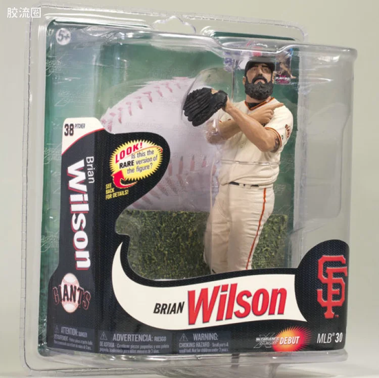 麦克法兰MLB棒球系列玩具 第30代 BRIAN WILSON
