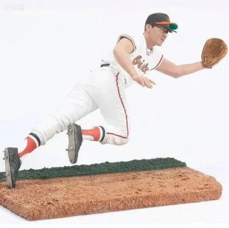麦克法兰MLB棒球系列玩具 COOPERSTOWN第1代 BROOKS ROBINSON
