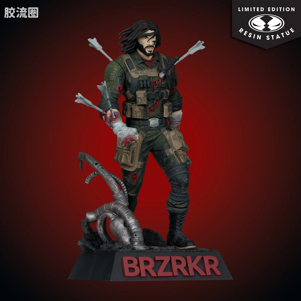 麦克法兰 DC多元宇宙/DC Direct 可动人偶系列 狂战士/BRZRKR BRZRKR B - 图片