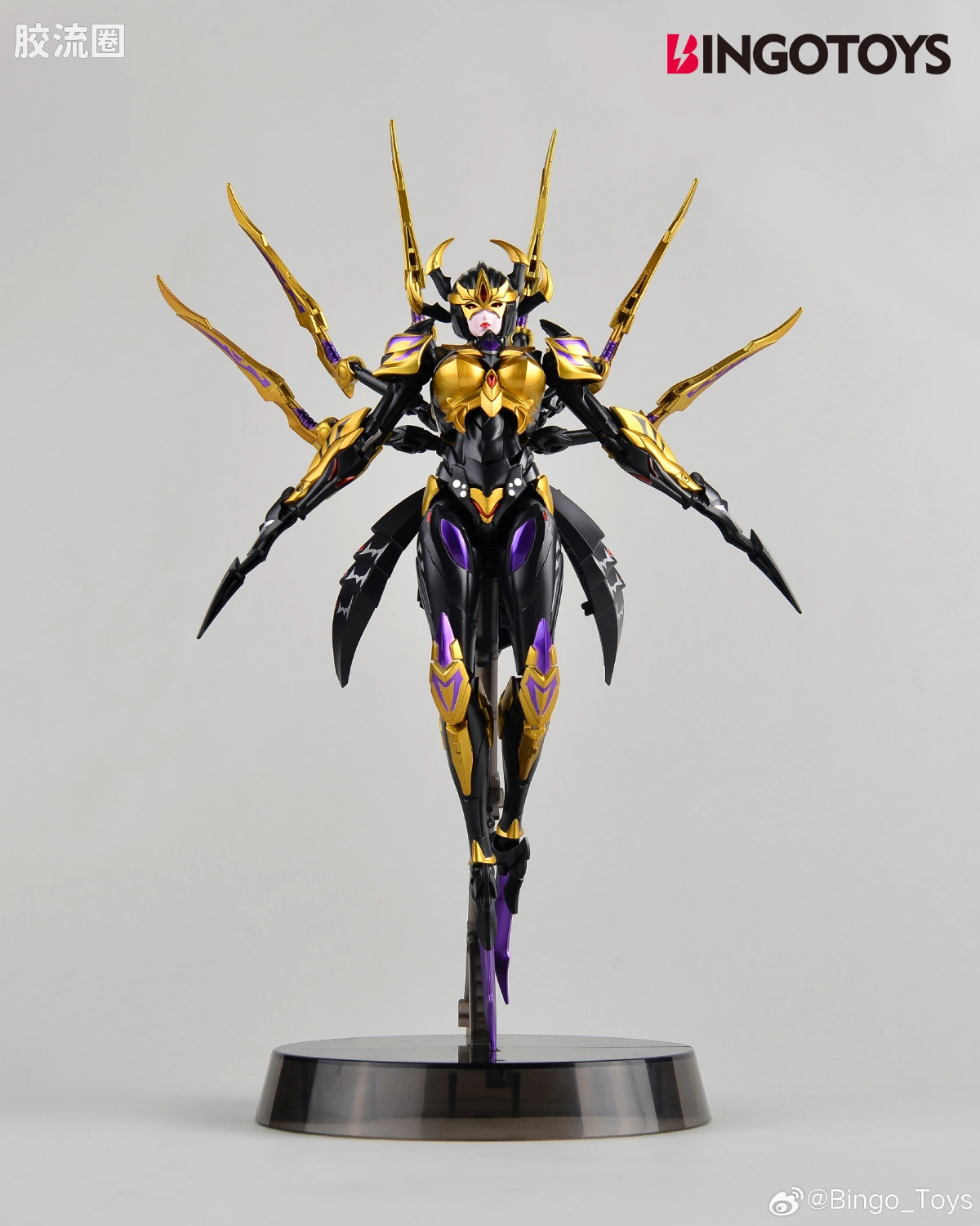 BINGOTOYS变形玩具系列 普通版 BT-04 SPRIDER GIRL