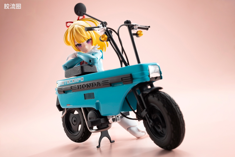 女神装置 普通版 23.2 BUSTER DOLL 骑士爱丽丝&本田 AB12 Motocompo - 图片