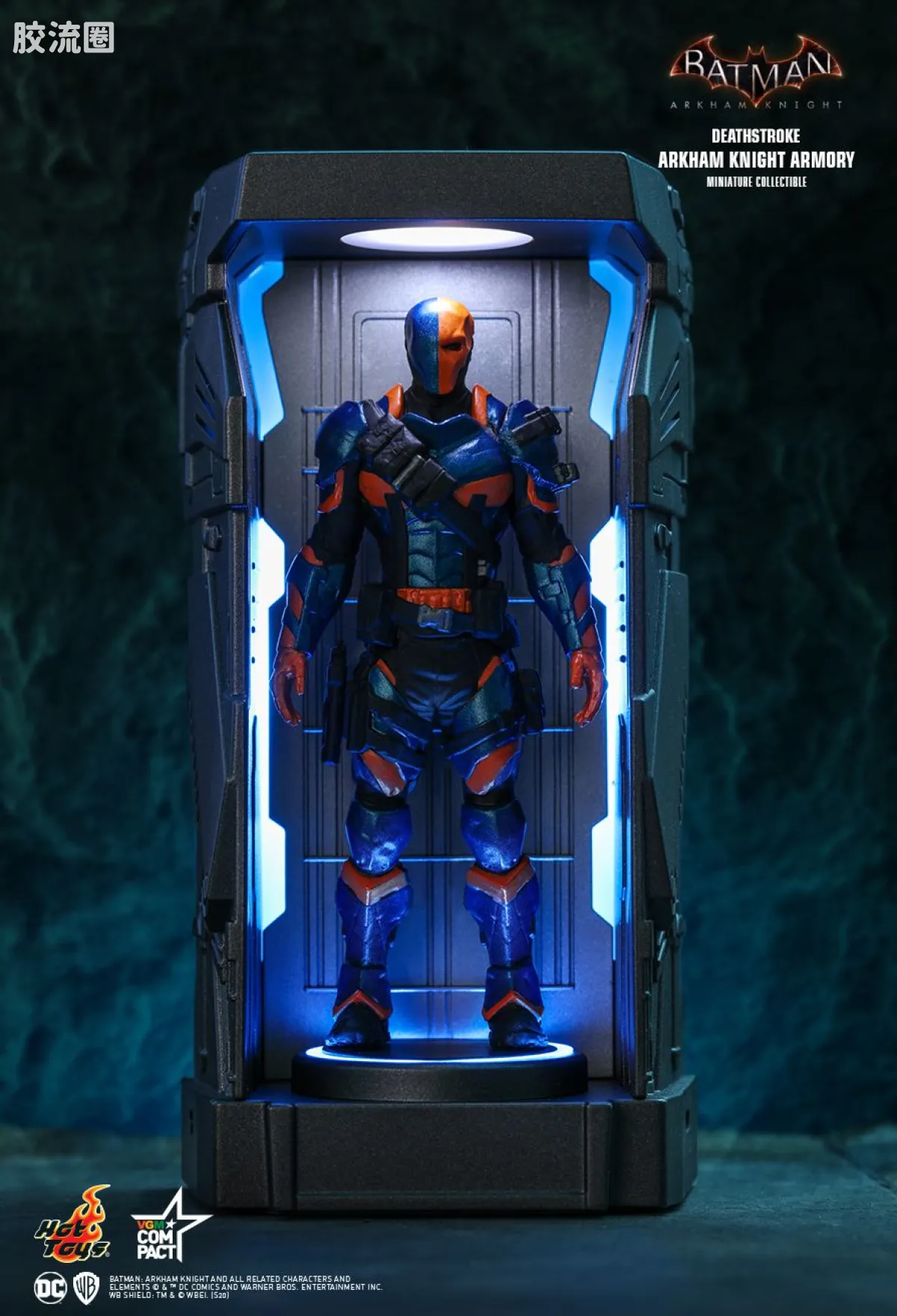 HT静态模型系列 COMPACT/小型系列 VGMC系列 游戏 蝙蝠侠:阿卡姆骑士 格纳库 - 图片