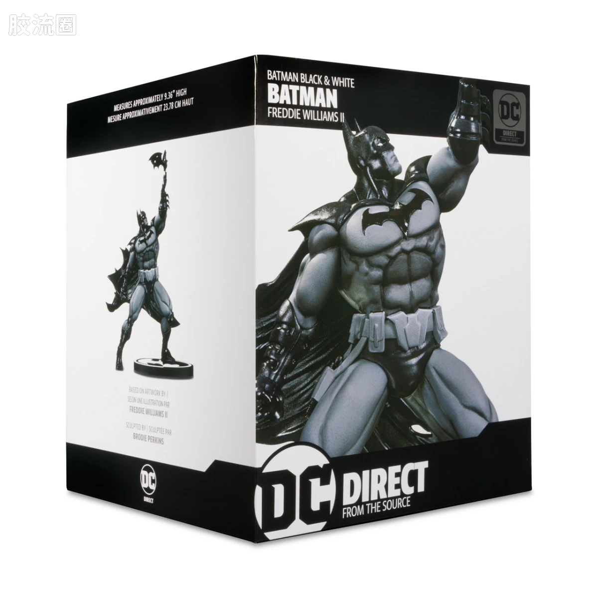 麦克法兰 DC多元宇宙/DC Direct雕像系列 DC漫画系列 蝙蝠侠：黑与白 - 蝙蝠侠 弗雷迪·威廉姆斯二世版 - 图片