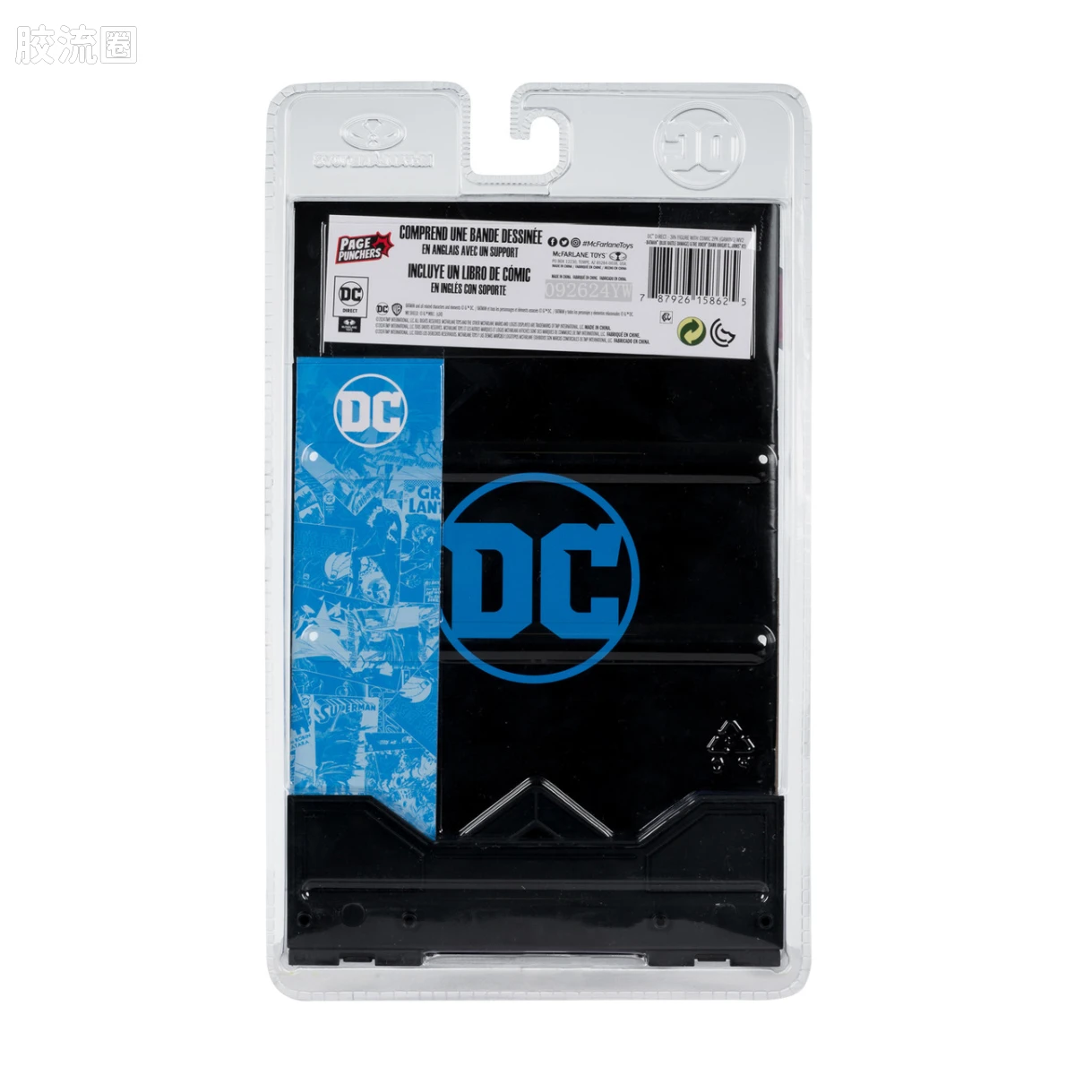 麦克法兰 DC多元宇宙/DC Direct 可动人偶系列 Page Punchers/漫画+3寸人偶系列 蝙蝠侠与小丑 - 图片