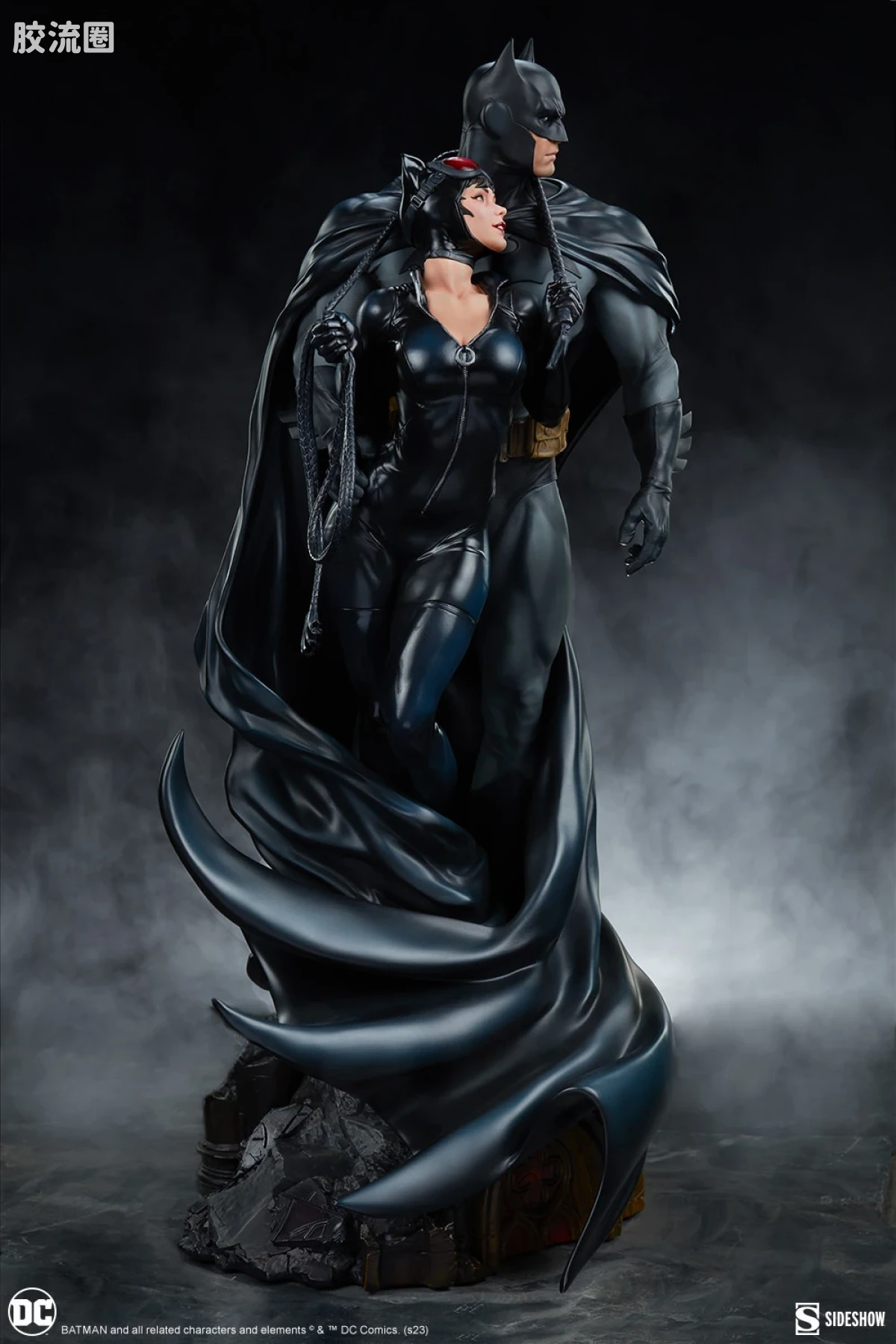 sideshow静态模型系列 Polystone Diorama 蝙蝠侠与猫女 - 图片