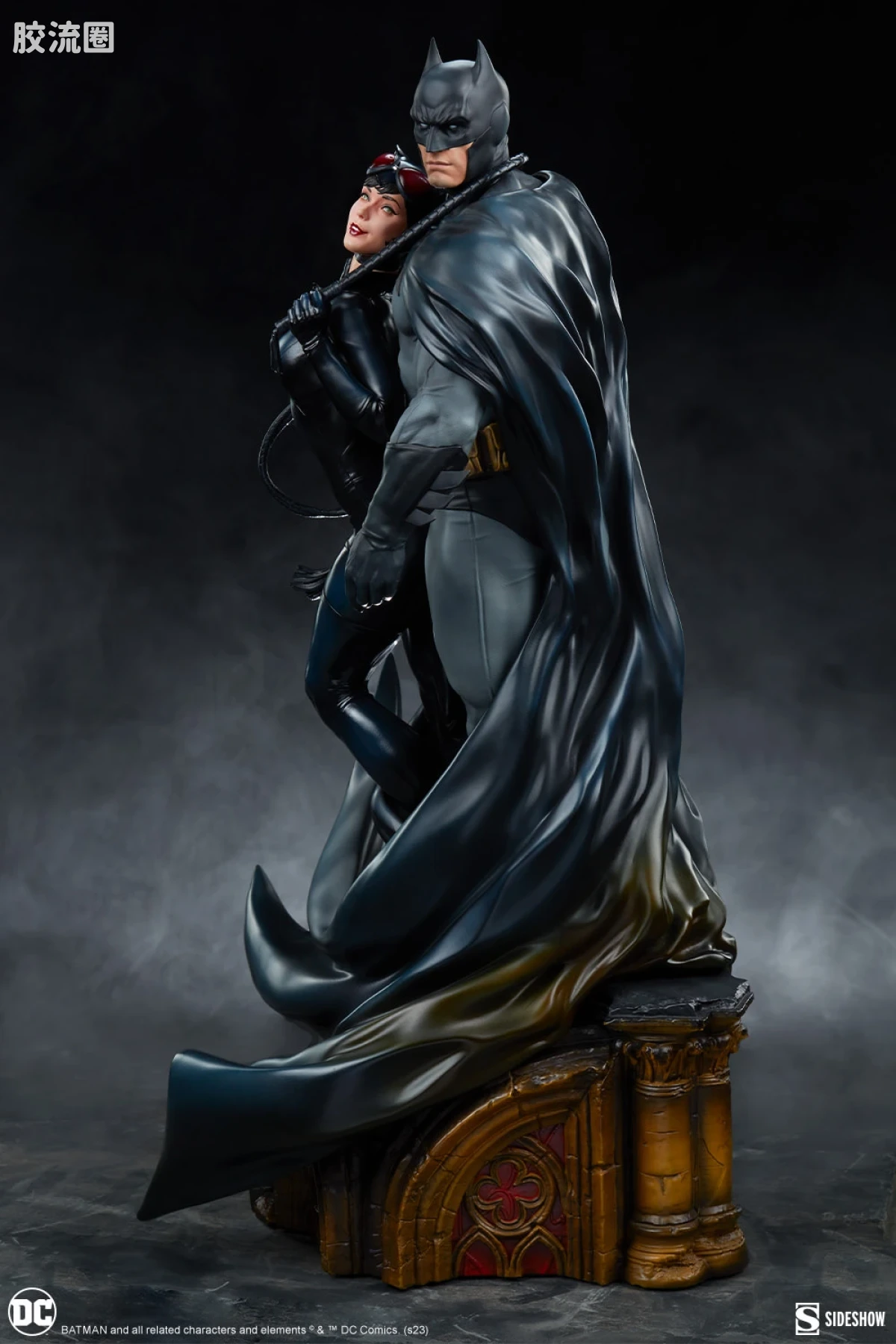 sideshow静态模型系列 Polystone Diorama 蝙蝠侠与猫女 - 图片