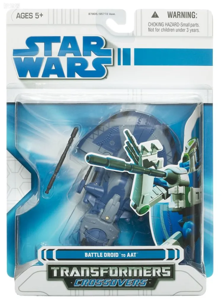 变形金刚 Crossovers 星球大战 普通版 Battle Droid to AAT