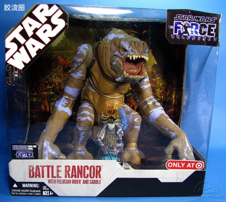 星球大战 30周年收藏 战斗套装 Battle Rancor with Felucian Rider and Saddle