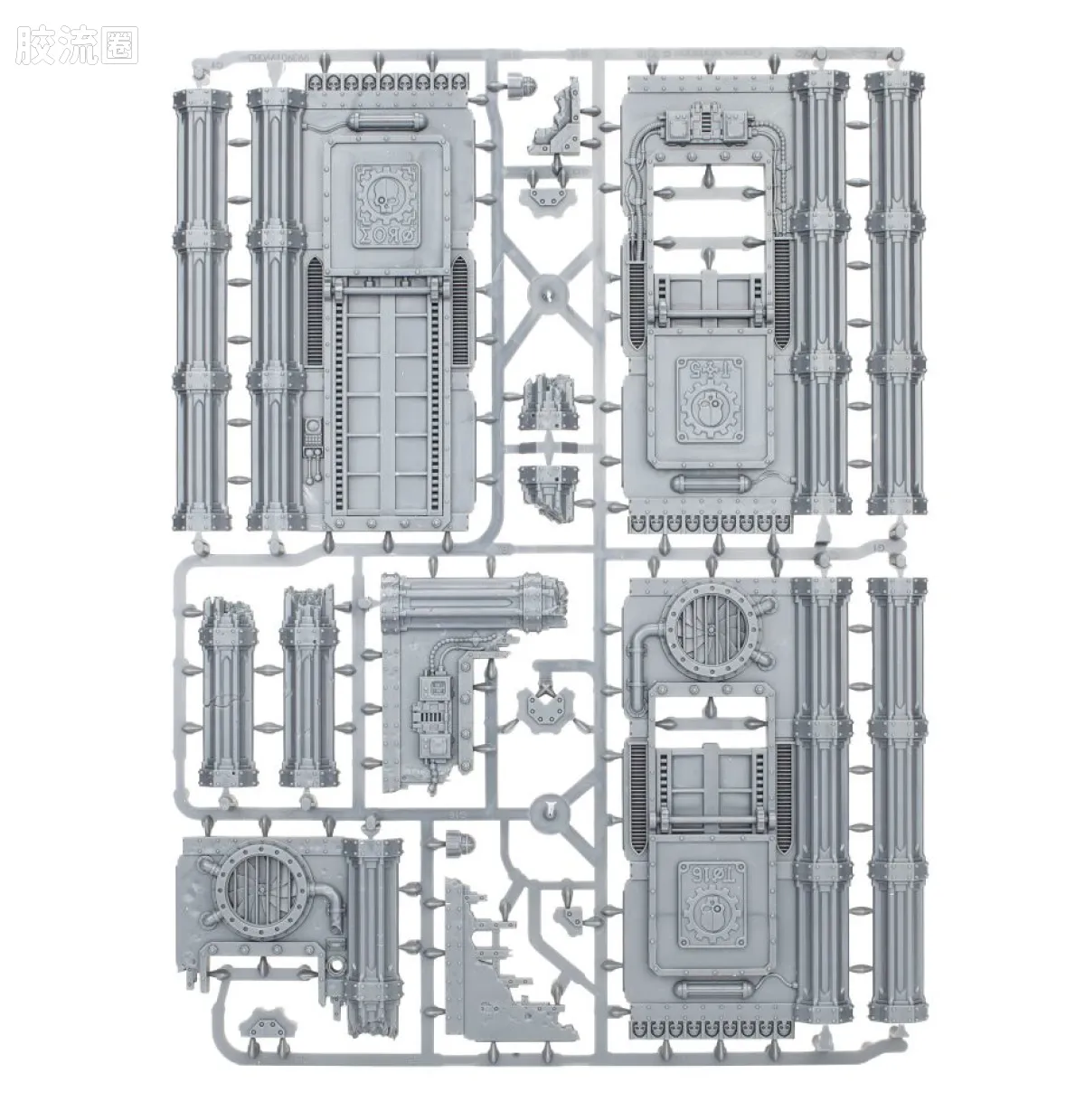 战锤40K 扩展包 战区：制造工厂–仓库和存储区 - 图片
