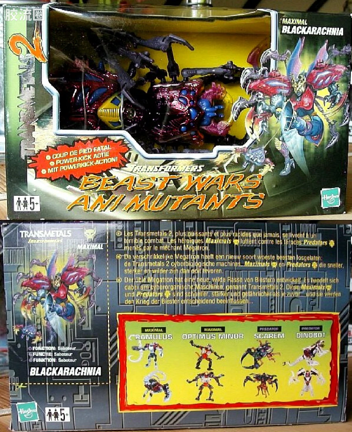 变形金刚 美版BW 98-01 超级级 毒蜘蛛 Blackarachnia - 图片