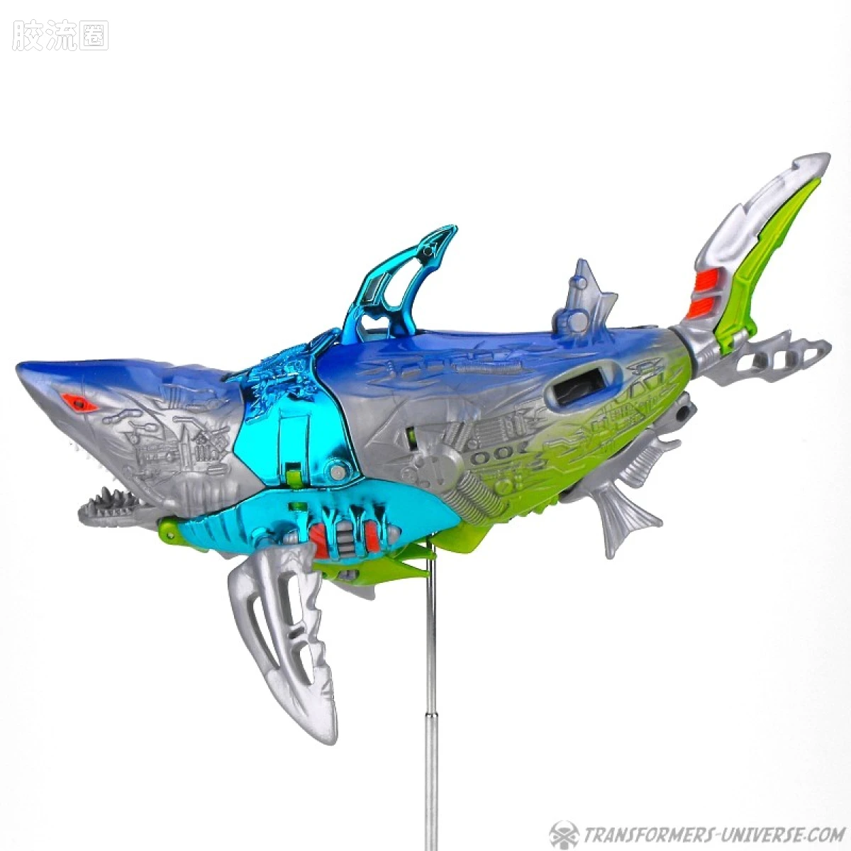 变形金刚 美版BW 98-01 超级级 电子鲨 Cybershark - 图片