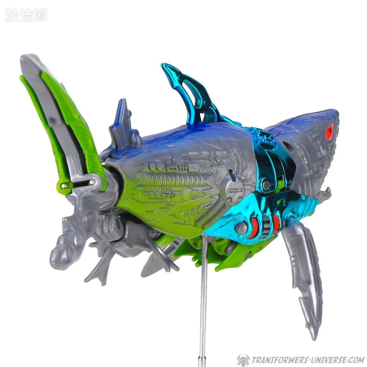 变形金刚 美版BW 98-01 超级级 电子鲨 Cybershark - 图片