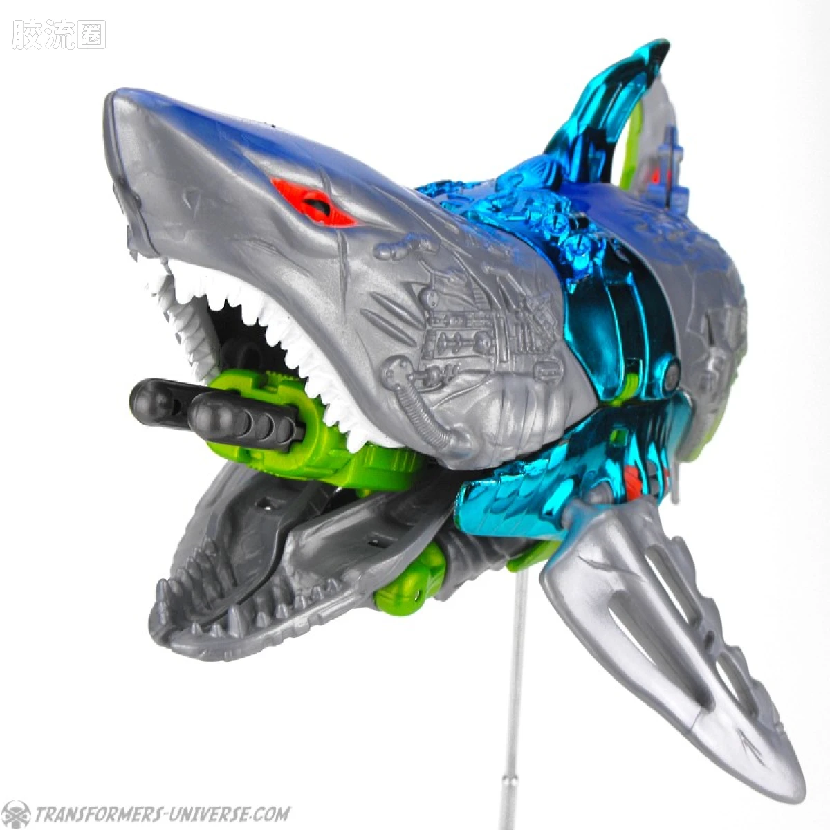 变形金刚 美版BW 98-01 超级级 电子鲨 Cybershark - 图片