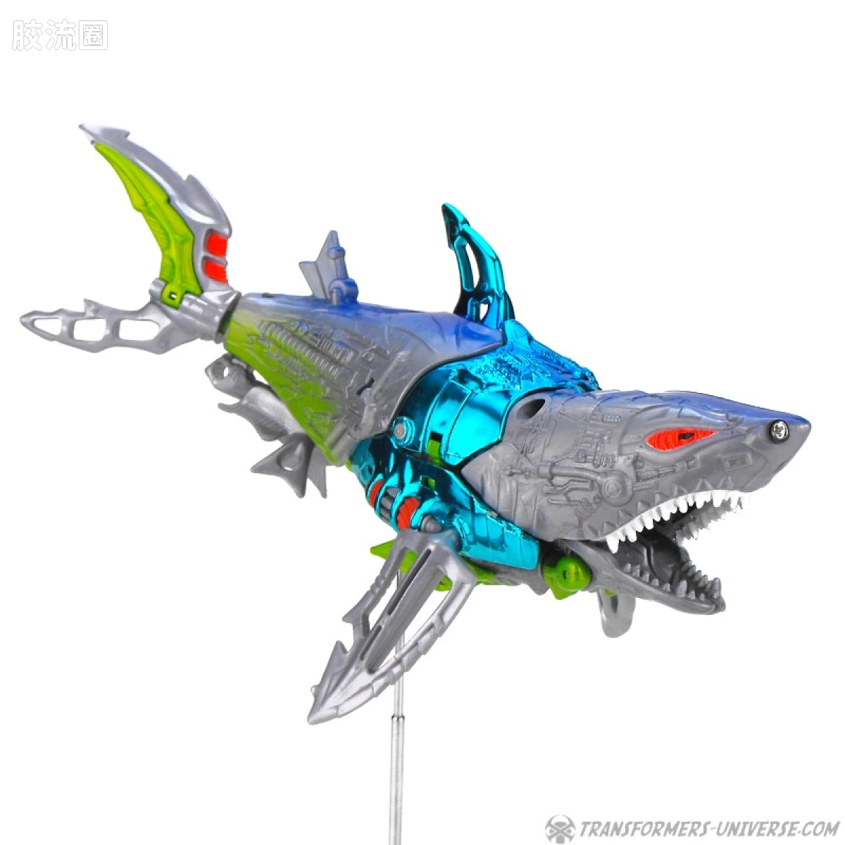 变形金刚 美版BW 98-01 超级级 电子鲨 Cybershark - 图片