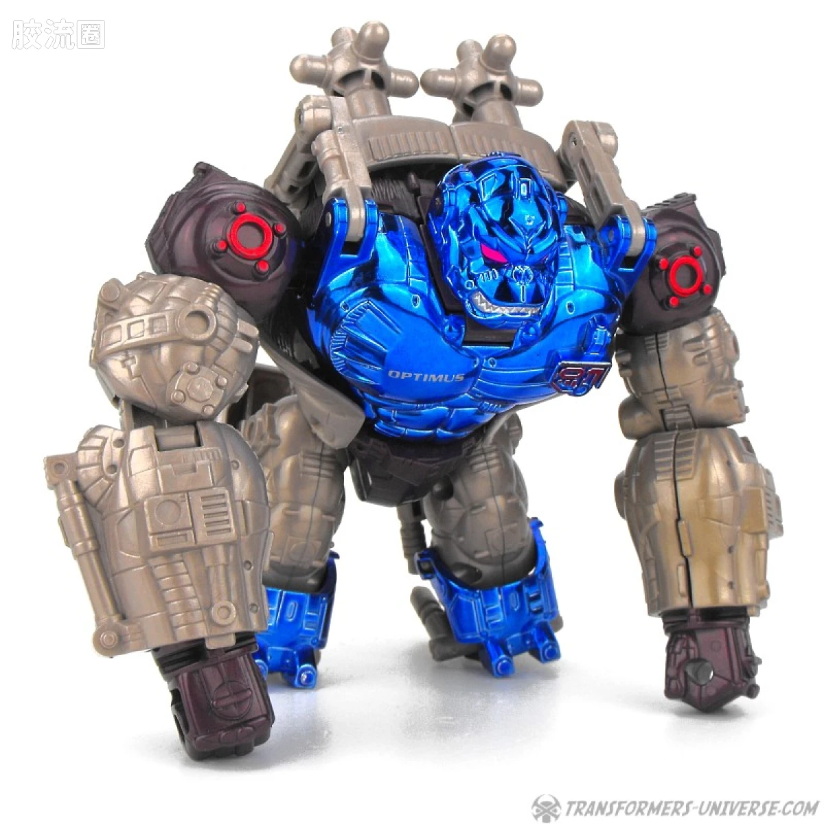 变形金刚 美版BW 98-01 超级级 擎天圣/黑猩猩 Optimus-Primal - 图片