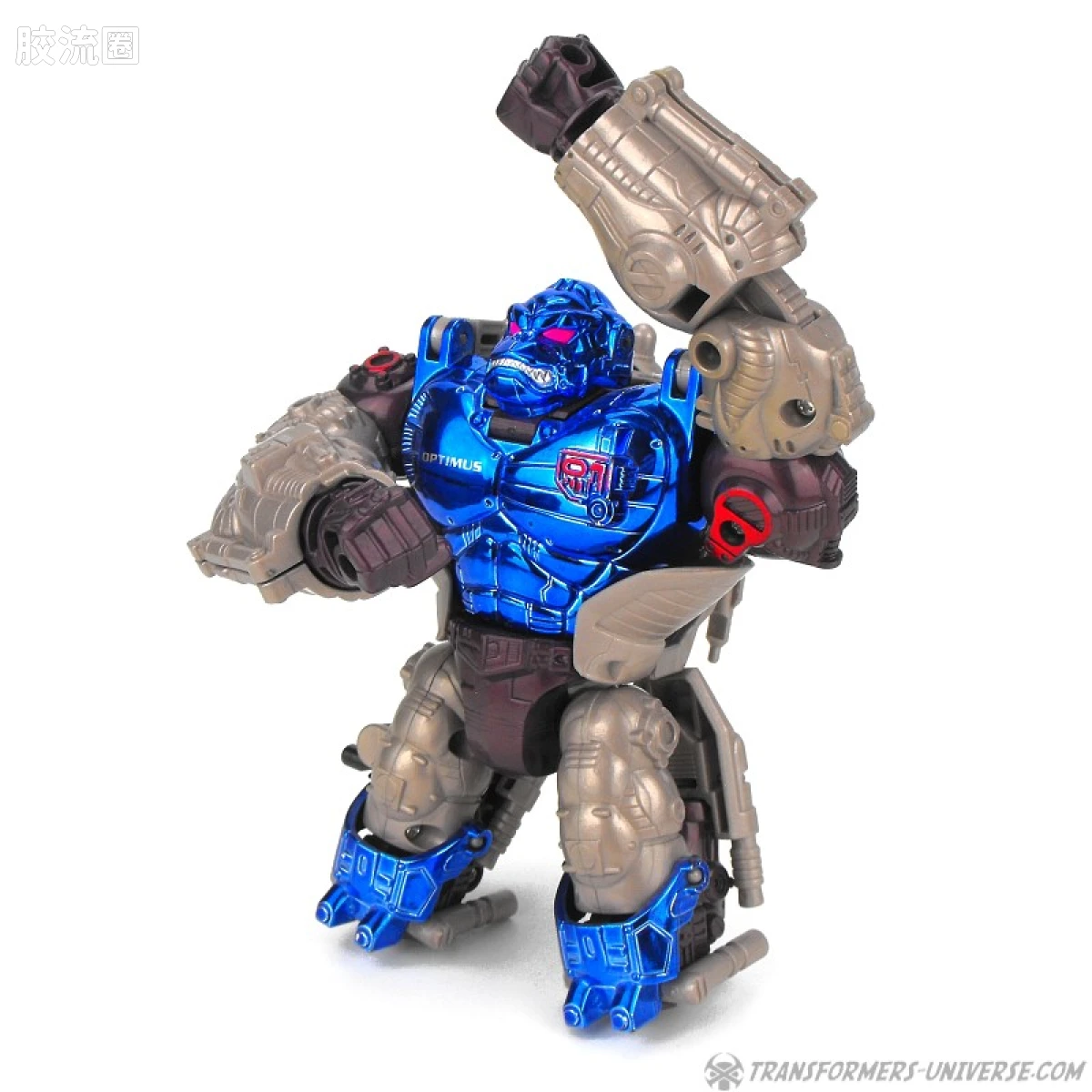 变形金刚 美版BW 98-01 超级级 擎天圣/黑猩猩 Optimus-Primal - 图片