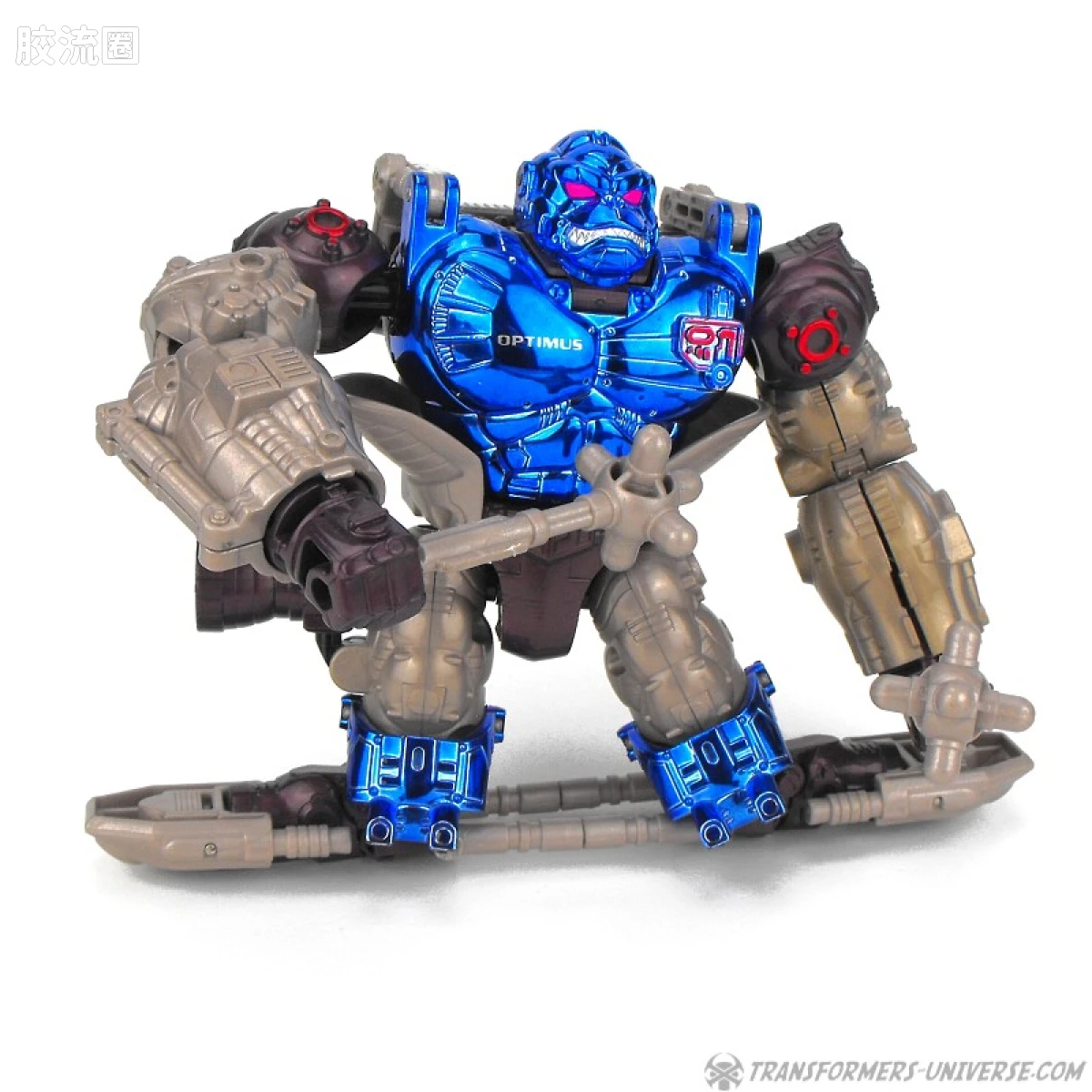 变形金刚 美版BW 98-01 超级级 擎天圣/黑猩猩 Optimus-Primal - 图片