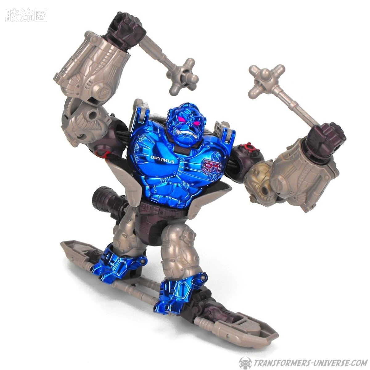 变形金刚 美版BW 98-01 超级级 擎天圣/黑猩猩 Optimus-Primal - 图片