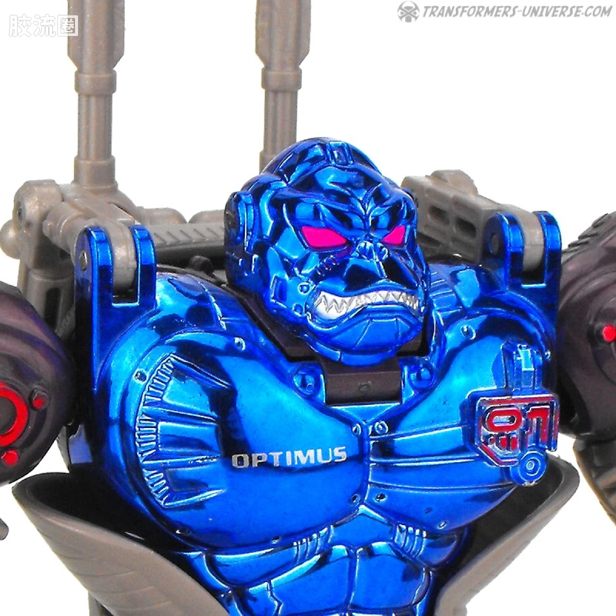 变形金刚 美版BW 98-01 超级级 擎天圣/黑猩猩 Optimus-Primal - 图片