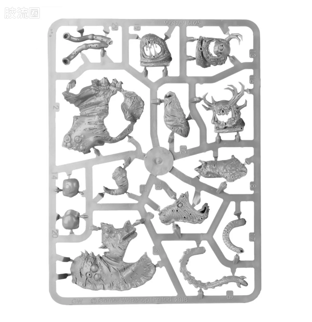 战锤40K Chaos Daemons 混沌恶魔 8版 纳垢 纳垢野兽 - 图片