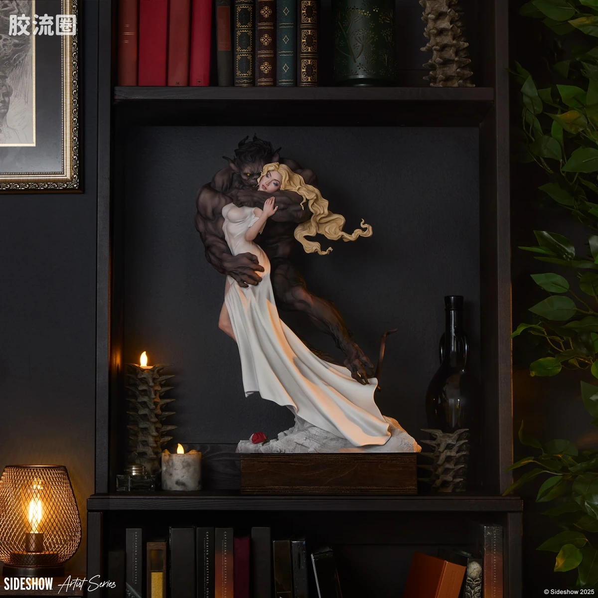sideshow静态模型系列 Statue 美女与野兽 - 图片