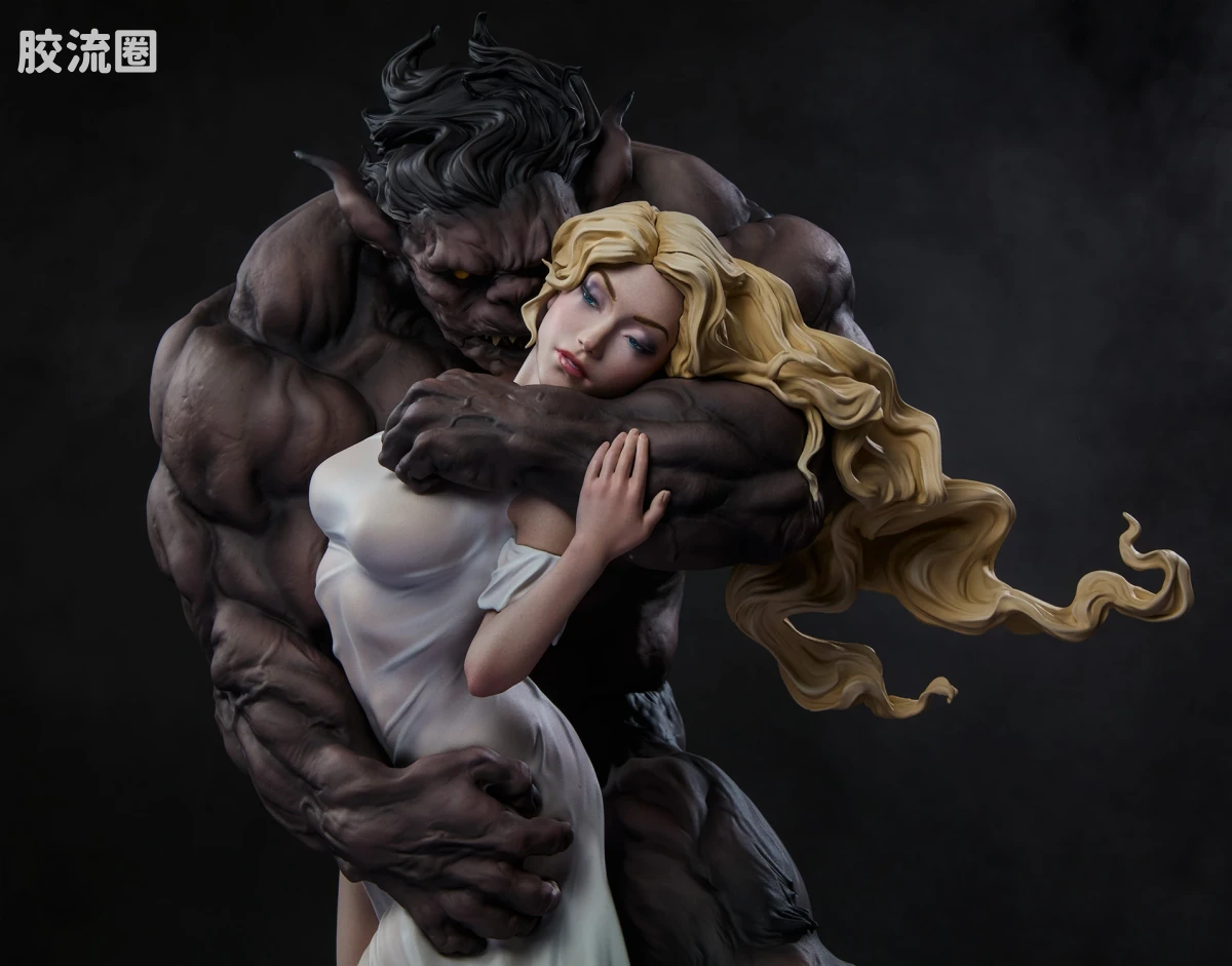 sideshow静态模型系列 Statue 美女与野兽 - 图片