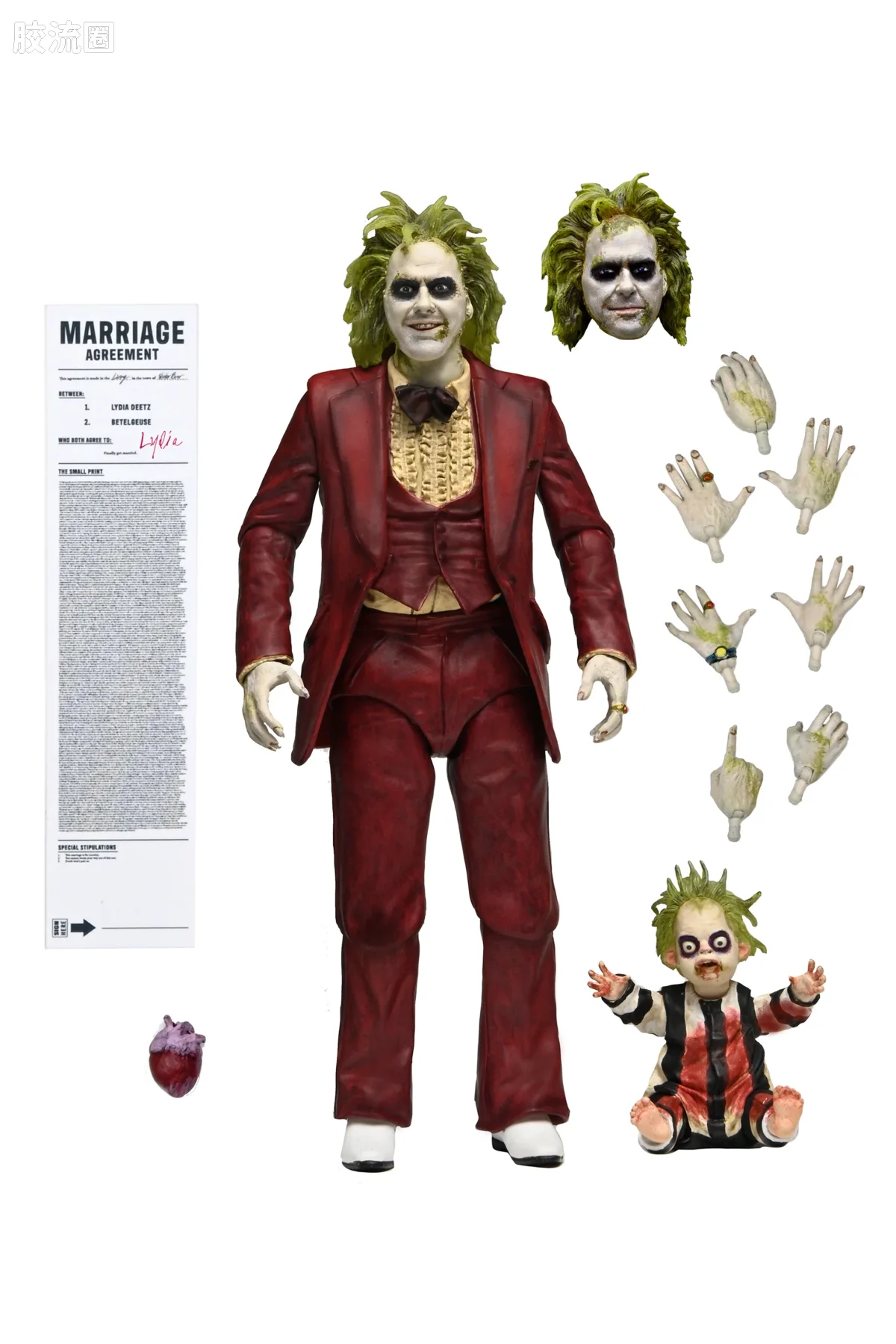 NECA 7寸可动人形系列 终极版/豪华版 阴间大法师2 婚礼礼服甲虫汁 - 图片