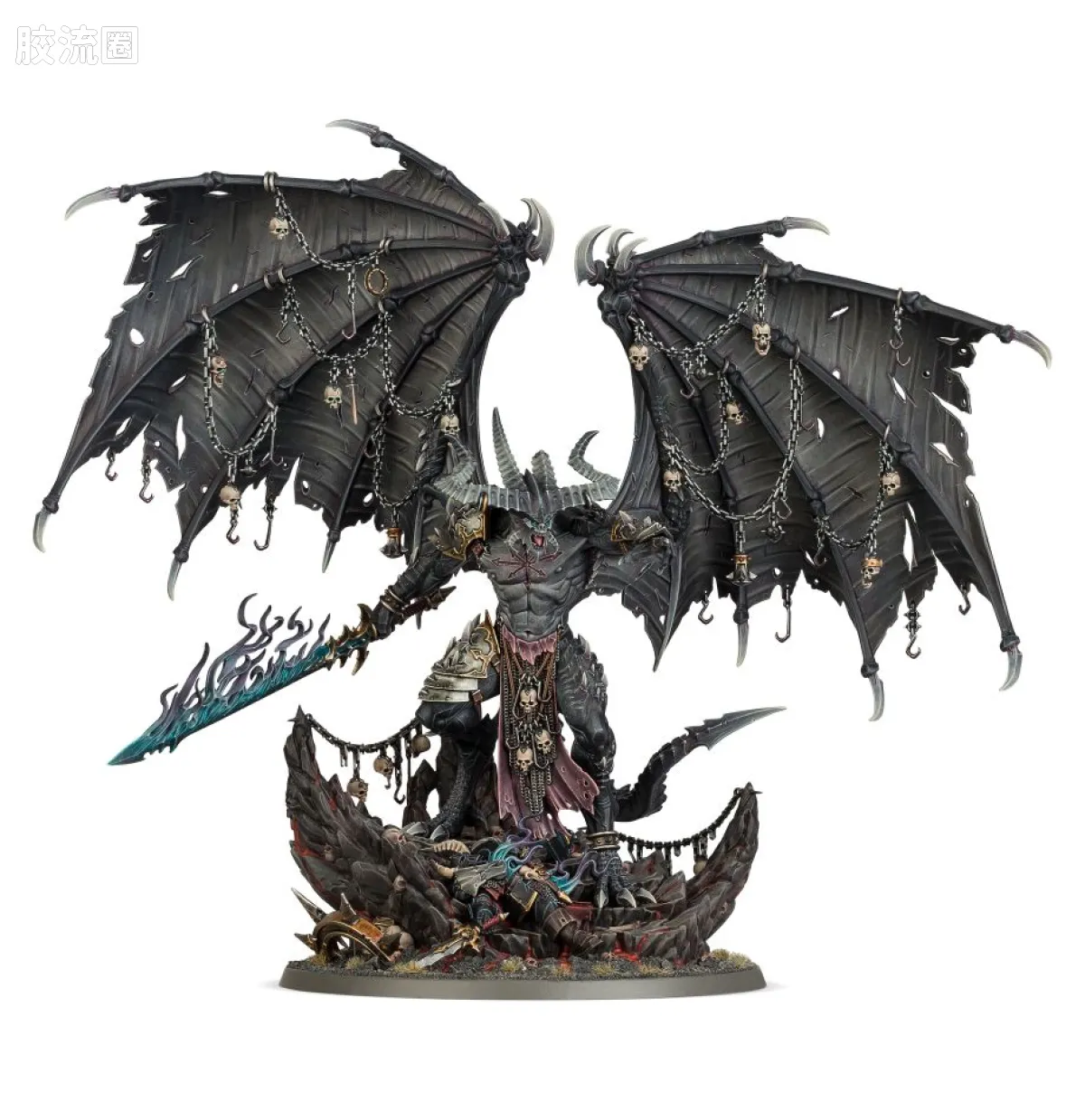 战锤40K Chaos Daemons 混沌恶魔 9版 比拉克尔 黑暗之主 - 图片