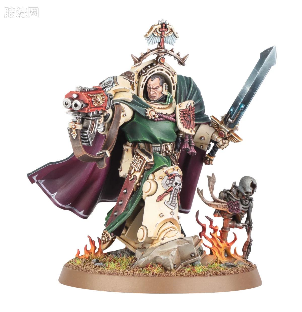 战锤40K Dark Angels 黑暗天使 10版 一连长 死翼大导师 贝利亚 - 图片
