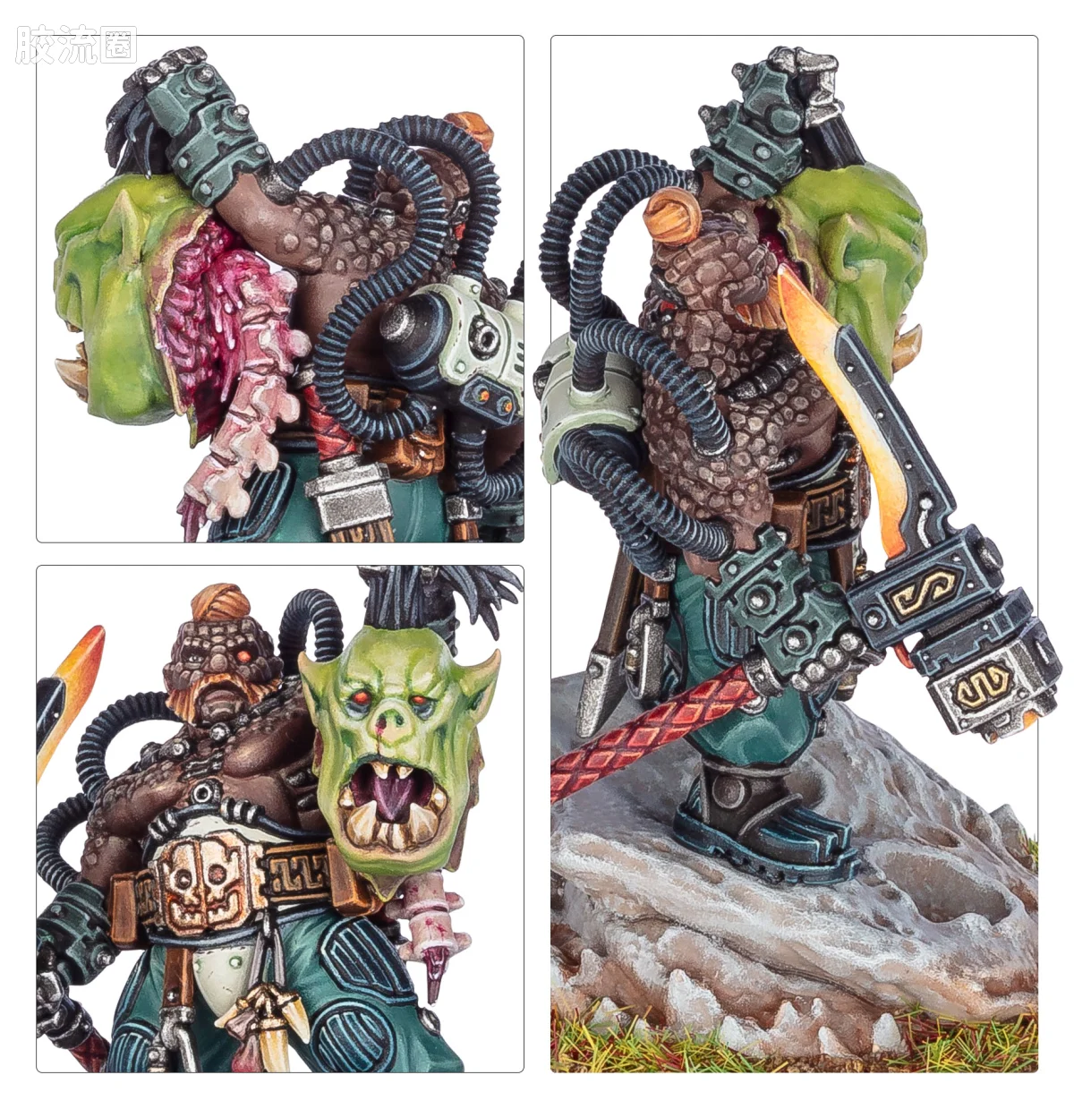 战锤40K Leagues of Votann/Squats 沃坦联盟/短人 10版 贝雷克·斯托恩布劳 - 图片