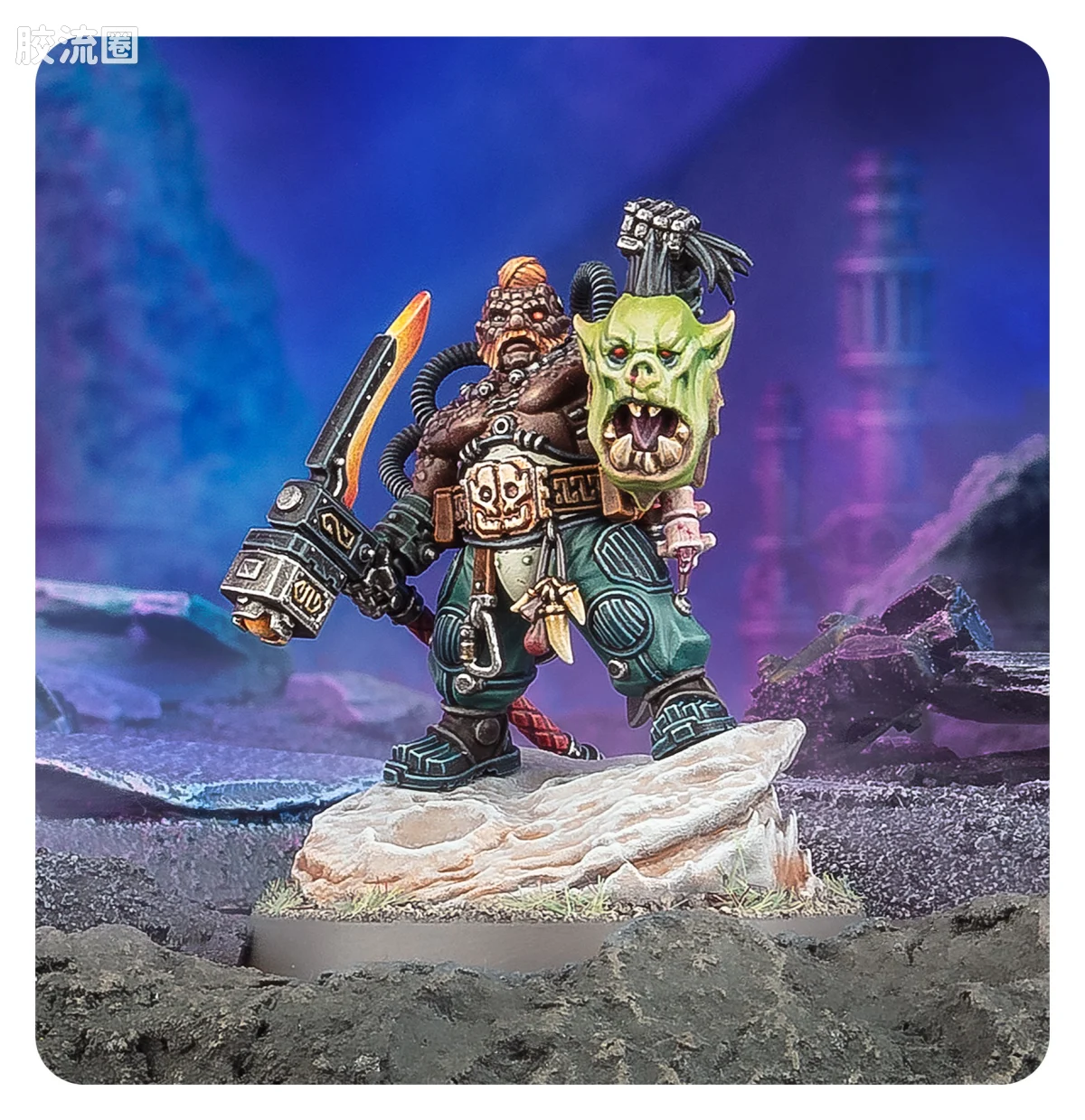 战锤40K Leagues of Votann/Squats 沃坦联盟/短人 10版 贝雷克·斯托恩布劳 - 图片